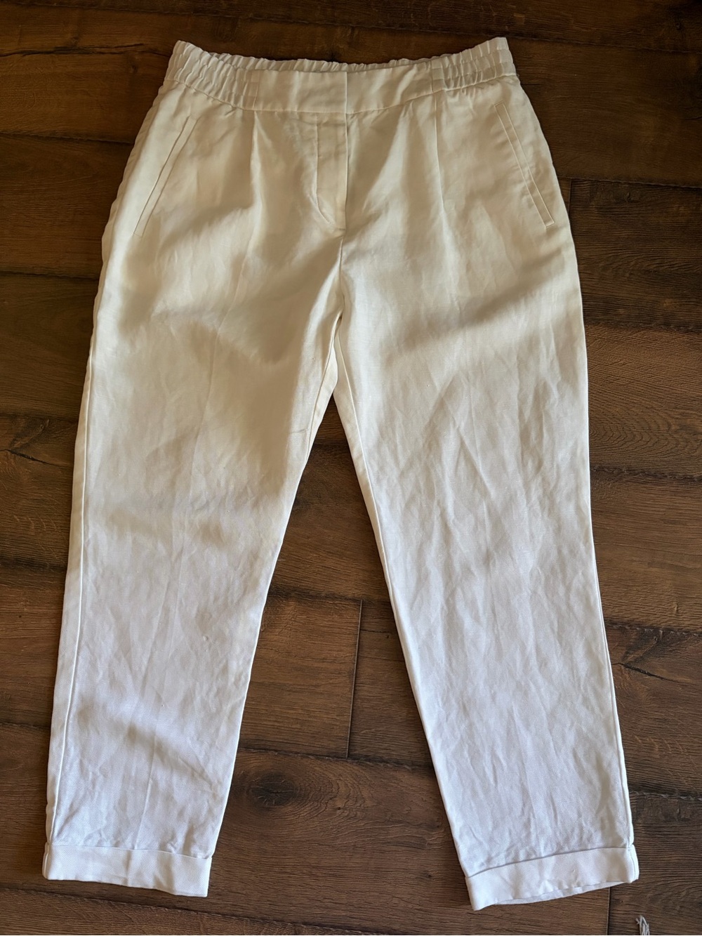 Reiss women’s White Casual Tapered Pants size 6